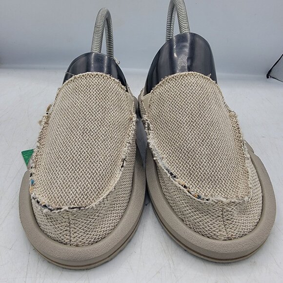 Sanuk Donna Hemp Womens 6 Beige Slip On Shoes Casual Lightweight SWF1160 - Picture 13 of 14